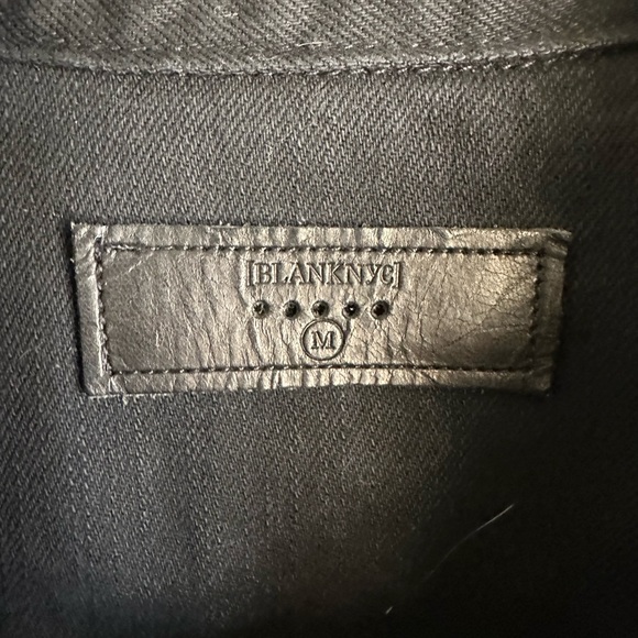 Unique Botanical Floral & Hummingbird Embroidered Black Denim Jacket M - Picture 14 of 16